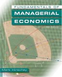 Fundamentals of Managerial Economics 