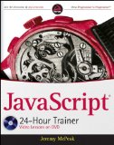JavaScript 24-Hour Trainer  cover art