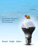 Calculus for Business, Economics, Life Sciences, and Social Sciences  cover art