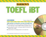 Barron's TOEFL IBT Audio Compact Disc Package, 14th Edition  cover art