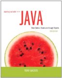 Starting Out with Java From Control Structures Through Objects cover art