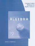 Intermediate Algebra 9th 2011 9781111574840 Front Cover