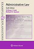 Examples and Explanations for Administrative Law 6th 9781454891840 Front Cover