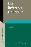 Ute Reference Grammar 2011 9789027202840 Front Cover