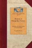 Memoir of Theophilus Parsons 2009 9781429016841 Front Cover
