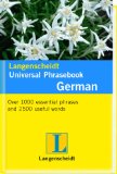 Langenscheidt Universal Phrasebook German 2011 9783468989841 Front Cover