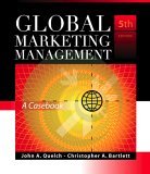 Global Marketing Management A Casebook 5th 2005 9780324322842 Front Cover
