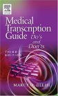 Medical Transcription Guide Do's and Don'ts cover art
