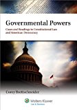 Governmental Powers Cases and Readings in Constitutional Law and American Democracy cover art