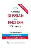 NTC's Compact Russian and English Dictionary 1994 9780844242842 Front Cover