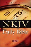 Daily Bible-Nkjv Read the Entire Bible in One Year 2005 9780718010843 Front Cover