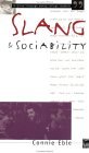Slang and Sociability In-Group Language among College Students cover art