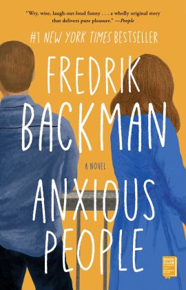 Anxious People A Novel  9781501160844 Front Cover