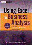 Using Excel for Business Analysis A Guide to Financial Modelling Fundamentals cover art