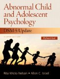 Abnormal Child and Adolescent Psychology with DSM-V Updates Plus NEW MySearchLab with Pearson EText -- Access Card Package 8th 9780133775846 Front Cover