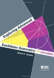 Exploring Advanced Euclidean Geometry with GeoGebra  cover art
