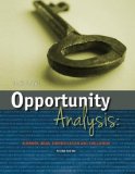 Opportunity Analysis Business Ideas, Identification and Evaluatin cover art