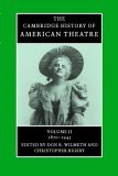 American Theatre, 1870-1945  cover art
