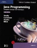 Java Programming Complete Concepts and Techniques 3rd 9781418859848 Front Cover
