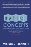 Basic Concepts of Intercultural Communication Paradigms, Principles, and Practices cover art