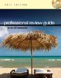 Professional Review Guide for the CCA Examination 2012 2012 9781111643850 Front Cover