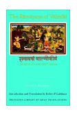 RÄmÄyaá¹‡a of VÄlmÄ«ki: an Epic of Ancient India, Volume I BalakÄá¹‡á¸a cover art