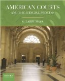American Courts and the Judicial Process  9780199738854 Front Cover