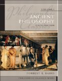 Philosophic Classics Ancient Philosophy, Volume I cover art
