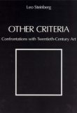 Other Criteria Confrontations with Twentieth-Century Art cover art