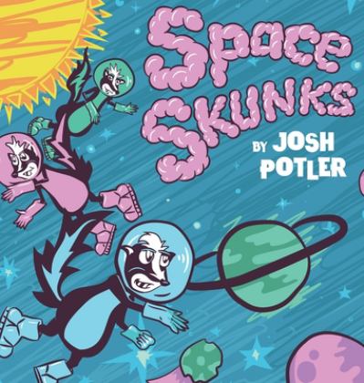 Space Skunks A Children's Book about Saving Earth  9781953399854 Front Cover