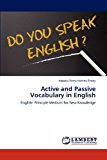 Active and Passive Vocabulary in English 2012 9783659169854 Front Cover