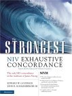 Strongest NIV Exhaustive Concordance 2004 9780310262855 Front Cover