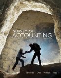 Survey of Accounting 3rd 9780078110856 Front Cover