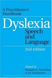 Dyslexia, Speech and Language A Practitioner's Handbook 2nd 9781861564856 Front Cover