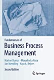 Fundamentals of Business Process Management 2nd 9783662585856 Front Cover