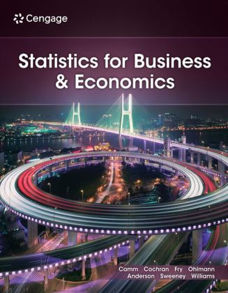 Statistics for Business and Economics 15th 9780357715857 Front Cover