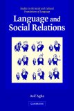 Language and Social Relations  cover art