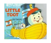 Little Toot Board Book 1993 9780448405858 Front Cover