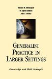 Generalist Practice in Larger Settings 2E Knowledge and Skill Concepts cover art