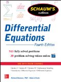 Schaum's Outline of Differential Equations, 4th Edition  cover art