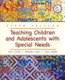 Teaching Children and Adolescents with Special Needs  cover art