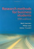 Research Methods for Business Students  cover art