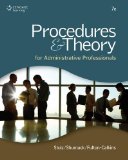 Procedures and Theory for Administrative Professionals 7th 2012 Revised  9781111575861 Front Cover