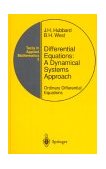 Differential Equations A Dynamical Systems Approach - Ordinary Differential Equations cover art