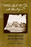 What Shall We Do with the Negro? Lincoln, White Racism, and Civil War America  9780813927862 Front Cover