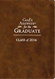 God's Answers for the Graduate: Class of 2014, Brown, New King James Version 2014 9781400322862 Front Cover