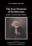 Four Elements of Architecture and Other Writings  cover art