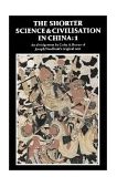 Shorter Science and Civilisation in China  cover art