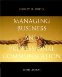 Managing Business and Professional Communication 