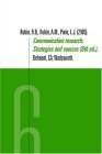 Communication Research Strategies and Sources 6th 9780534564865 Front Cover